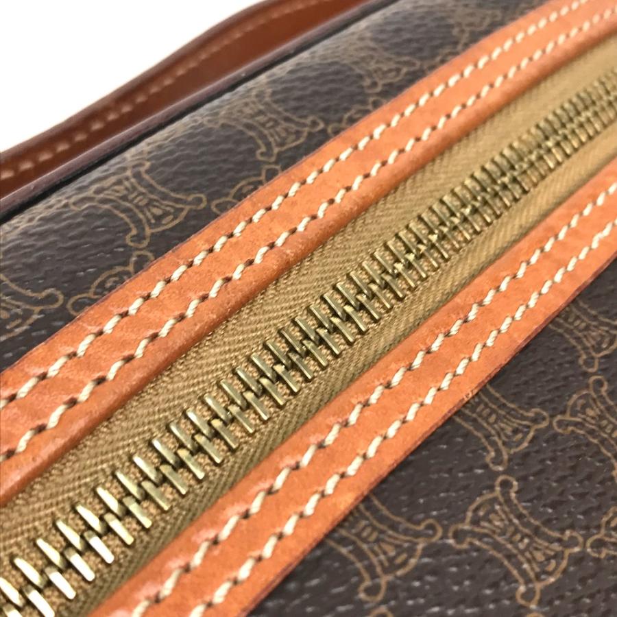 CELINE（セリーヌ） マカダム メイクポーチ 化粧ポーチ ハンドバッグ