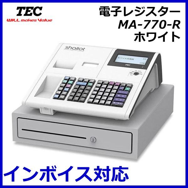 TEC（TOSHIBA） 東芝テック レジ レジスター MA-770 ホワイト イン
