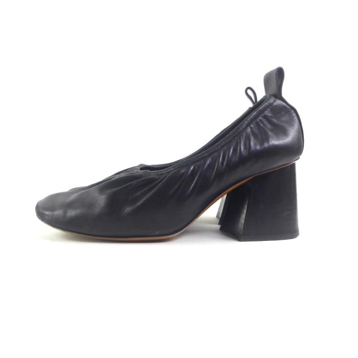 CELINE（セリーヌ） ソフトバレリーナ パンプス ラムスキン バレエ