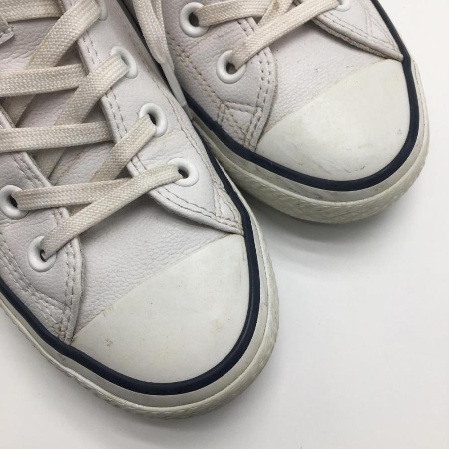 パーリーゲイツ×コンバース ハイカットゴルフシューズ 白×ネイビー