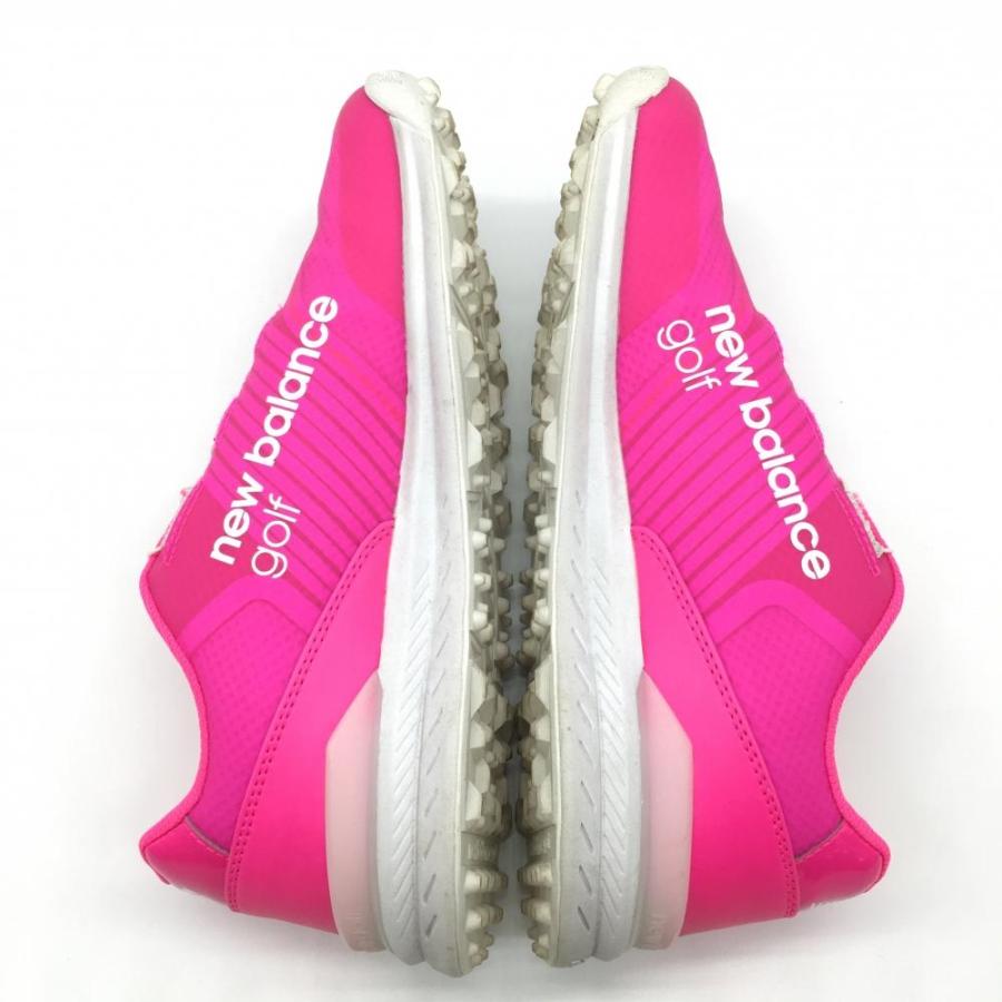 New Balance（ニューバランス） ゴルフシューズ 蛍光ピンク NBJ