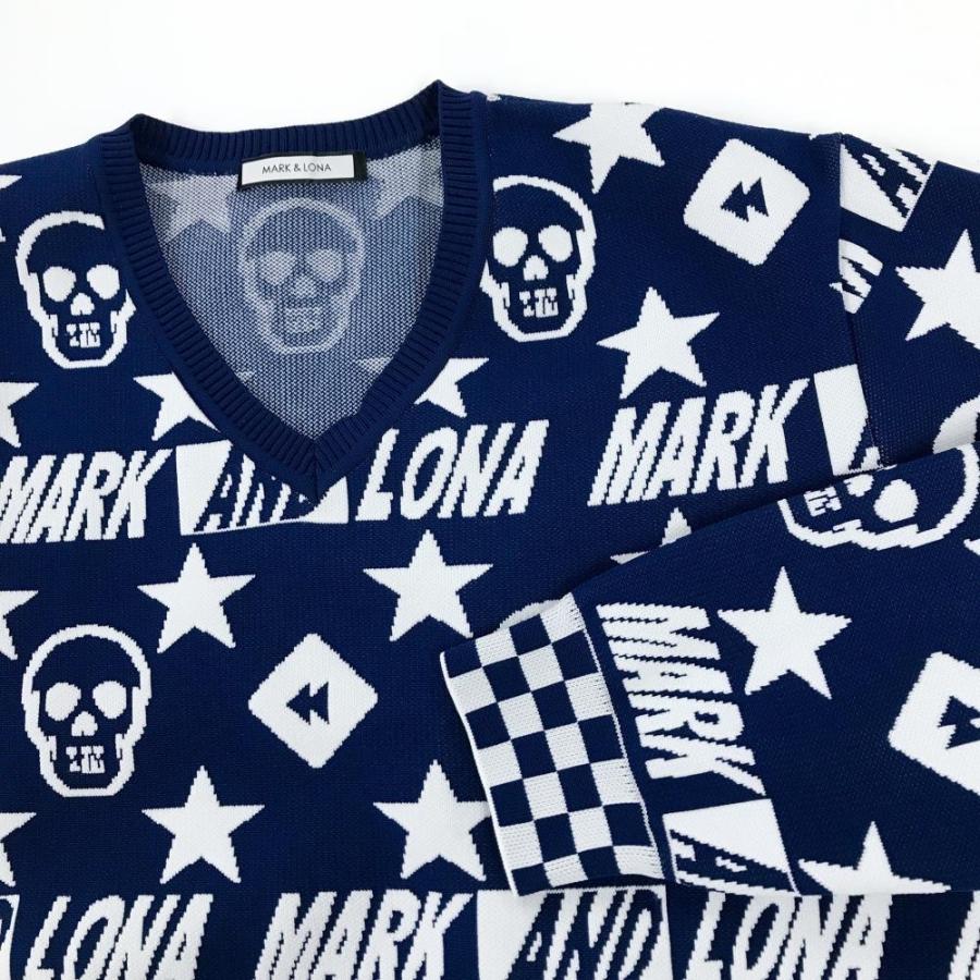 MARK＆LONA 星柄セーター サイズS MARK&LONA - MARK&LONA マーク&ロナ