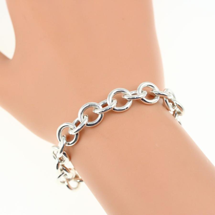 TIFFANY&Co.（ティファニー） ラウンドリンクブレスレット/Sv925-25.9g