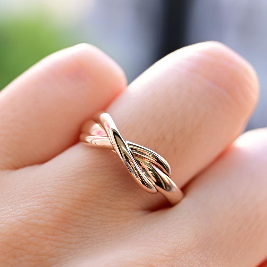 TIFFANY&Co.（ティファニー） インフィニティリング・指輪/K18RG/750