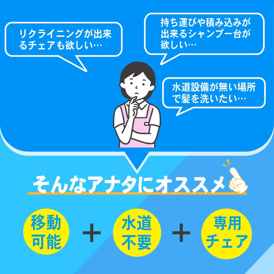 送料無料 西村製作所 らくらくキャリーシャンプー2 介護 シャンプー