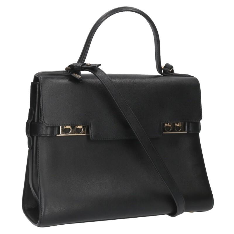 デルボー サイズ:GM タンペートGM シルキーカーフ2WAYショルダーバッグ