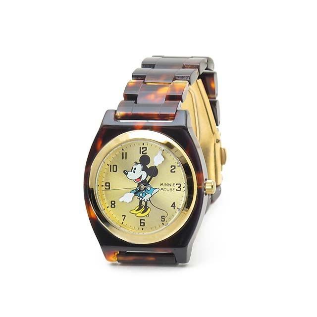 Disney（ディズニー） べっ甲柄 [ミッキーマウス][ミニー][ドナルド