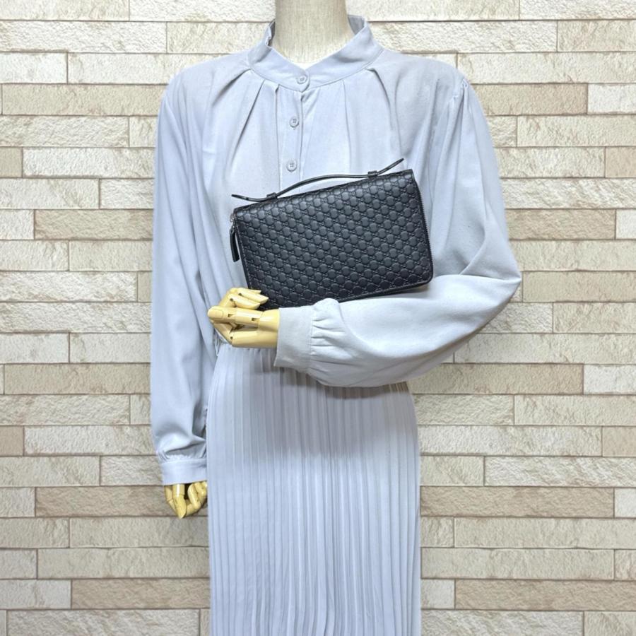 GUCCI（グッチ） トラベルウォレット マイクログッチシマ 長財布
