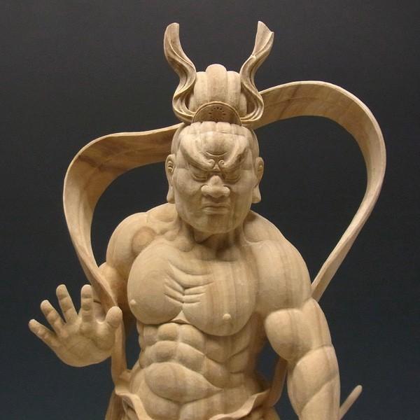 仁王像 金剛力士像 高さ66cm 楠製 木彫り 仏像 : 仏像と縁起物の専門店