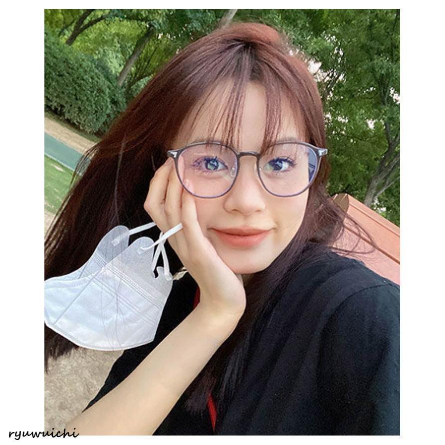 ファッションメガネ 度付き眼鏡 近視対応 軽量 めがね おしゃれ 眼鏡