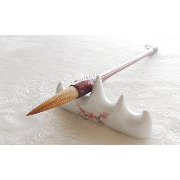 景徳鎮 陶器 筆置き 梅の花 書道用具 : 書道用品 緑風店 - 通販