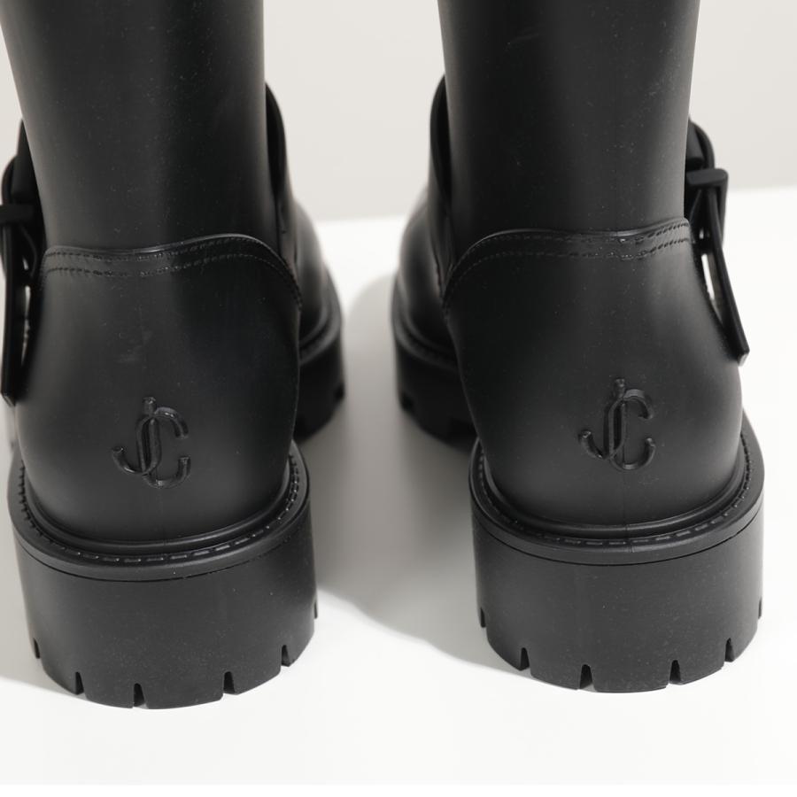 JIMMY CHOO（ジミーチュウ） レインブーツ YAEL FLAT TALL ZPX