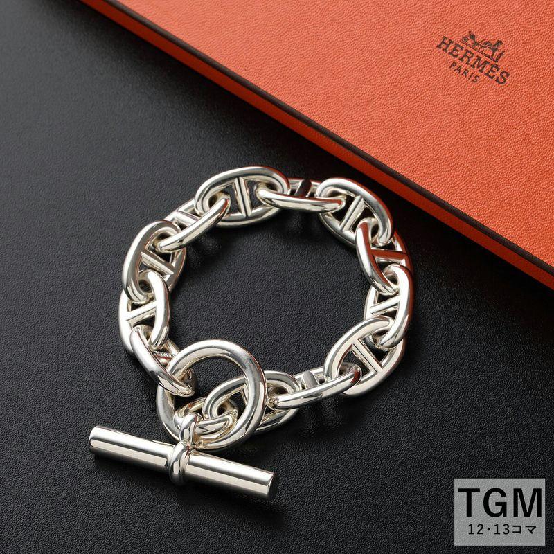 HERMES（エルメス） ブレスレット シェーヌダンクル TGM HERMES Chaine