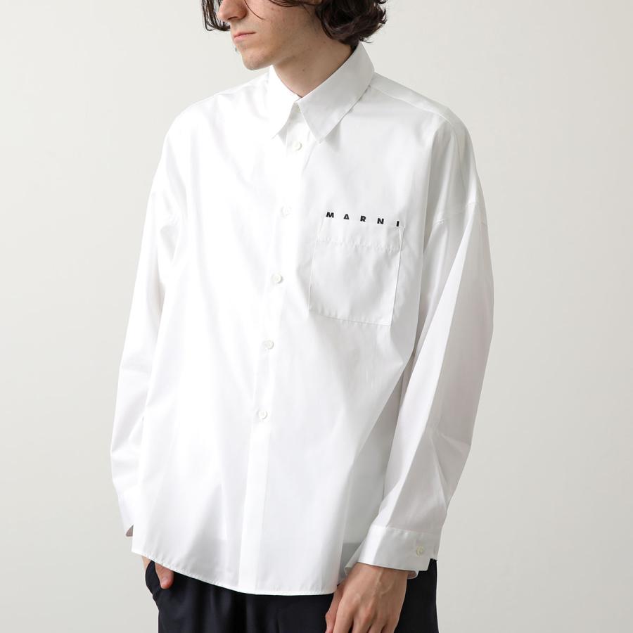 MARNI（マルニ） 長袖 シャツ CUMU0061P2 USCT88 メンズ コットン ロゴ