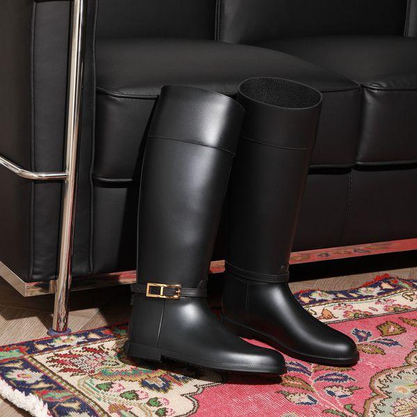 Sergio rossi（セルジオロッシ） レインブーツ SR NORA PAINY B03420