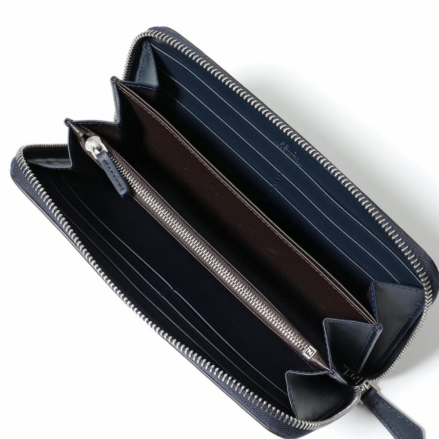 FENDI（フェンディ） ラウンドファスナー長財布 DIAGONAL ダイアゴナル