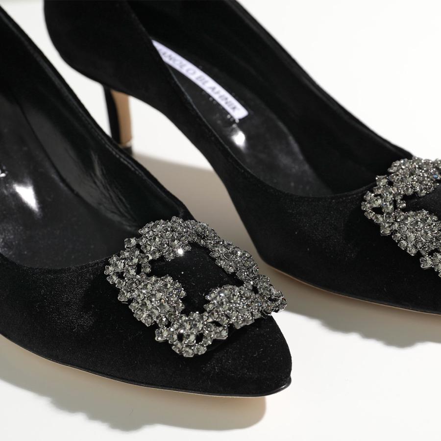 MANOLO BLAHNIK（マノロブラニク） パンプス HANGISI FMC VELVET 050