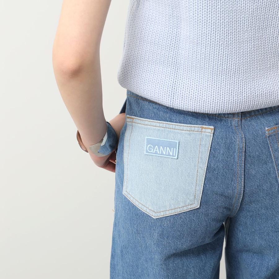 GANNI（ガニー） ジーンズ Cutline Denim Angi J1398 6553 レディース