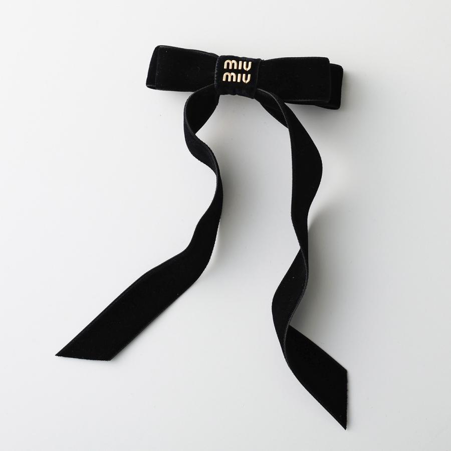 miu miu（ミュウミュウ） バレッタ 5IF284 068 レディース ベルベット