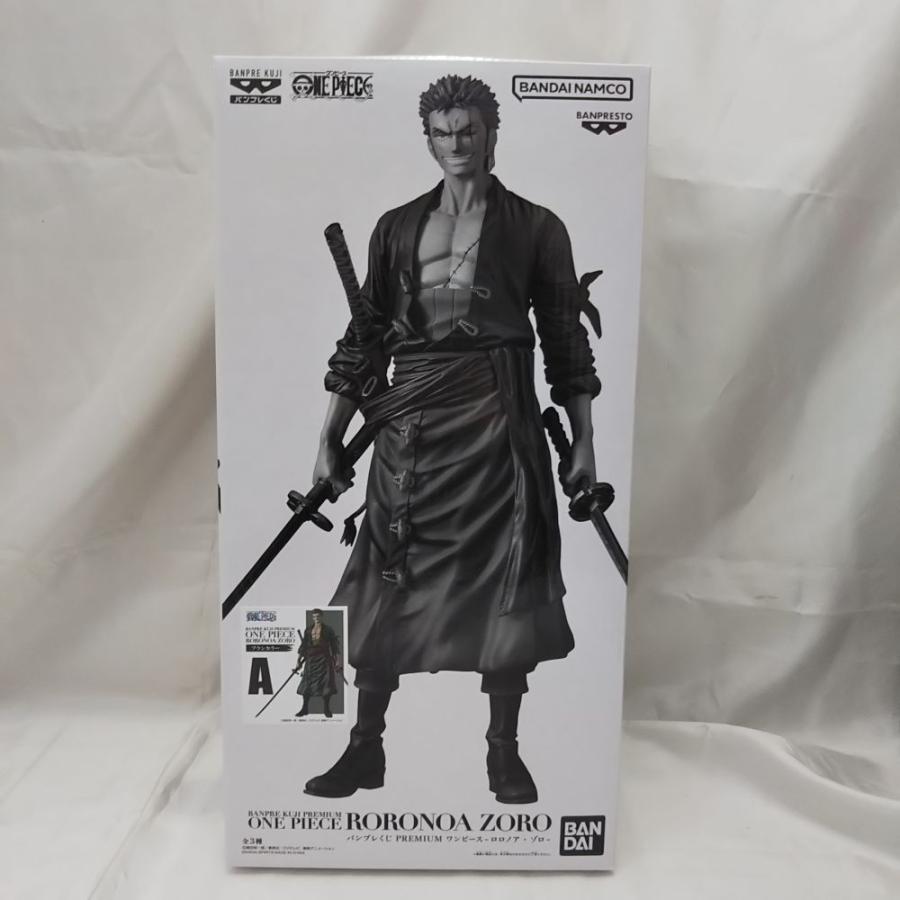 中古】【未開封】バンプレくじPREMIUM ワンピース-ロロノア・ゾロ A賞