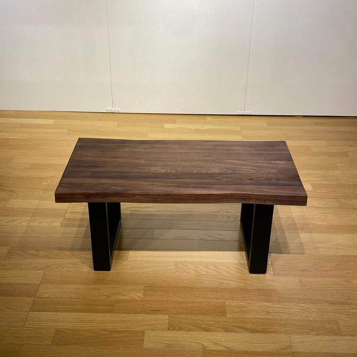 センターテーブル 90幅 ウォールナット カフェテーブル ローテーブル