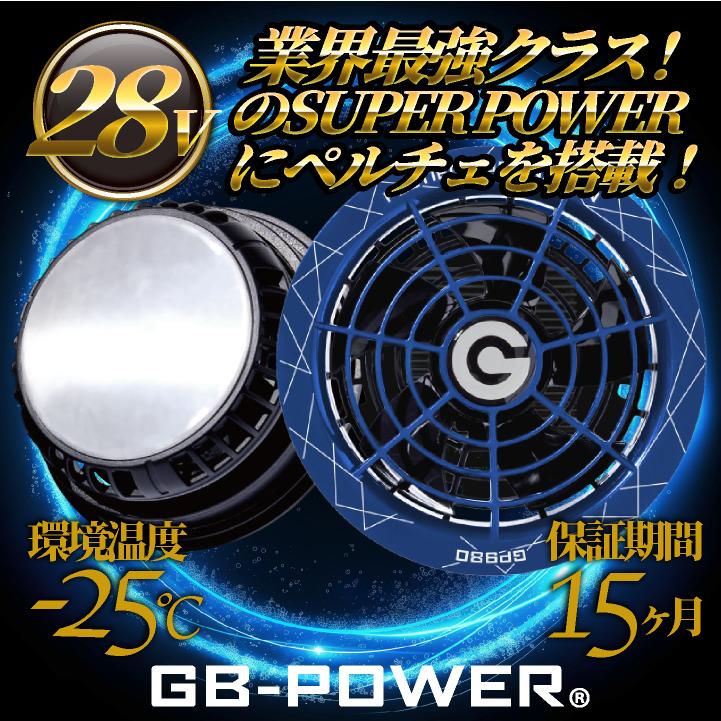 空調作業服 28V対応 ペルチェ ファンセット 冷却ファン 涼しい 熱中症