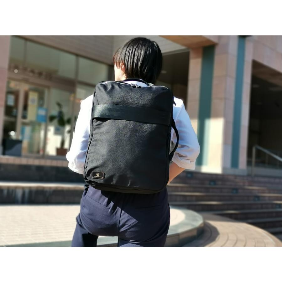 JAL ビジネス2way リュック スーツケースキャリーオン可・鶴丸ロゴ付き