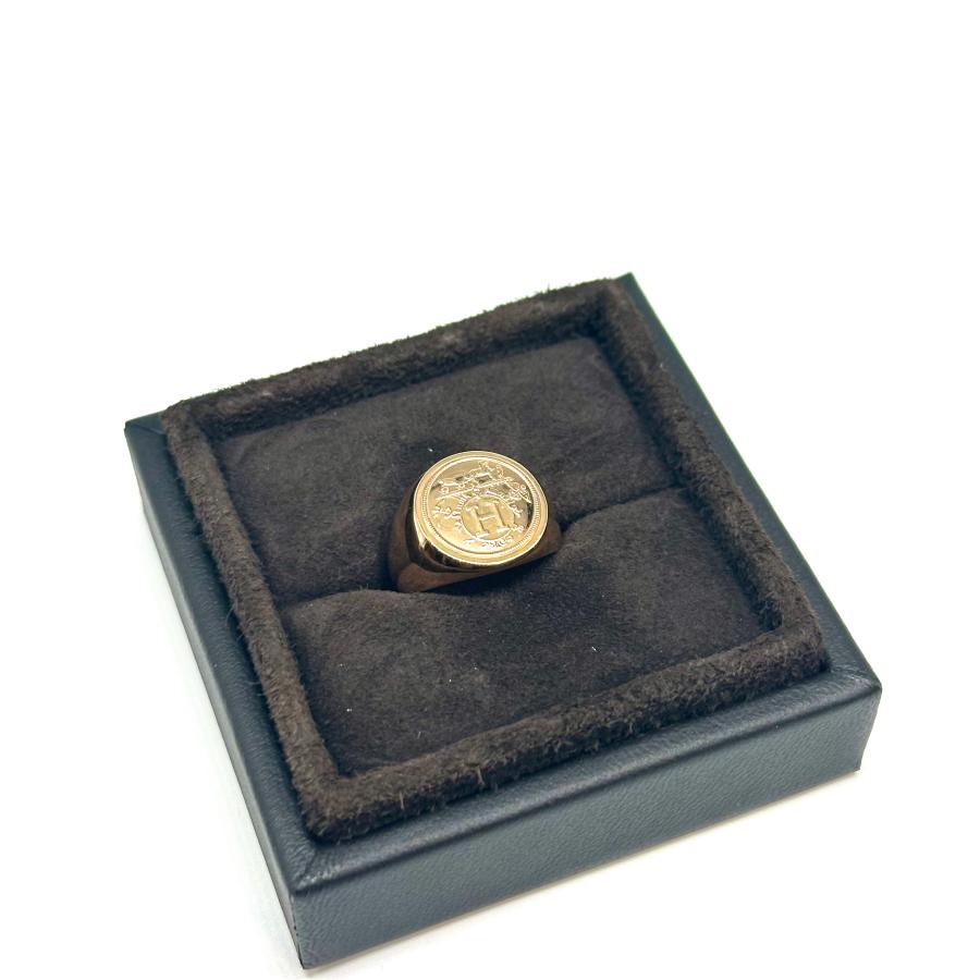 HERMES（エルメス） エクスリブリス リング カレッジリング 指輪