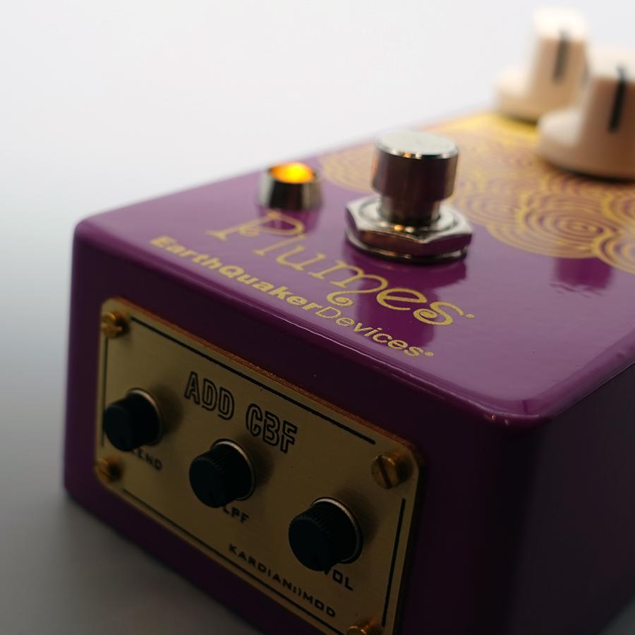 Earth Quaker Devices Plumes ADD-CBF Kyoto Purple x Gold