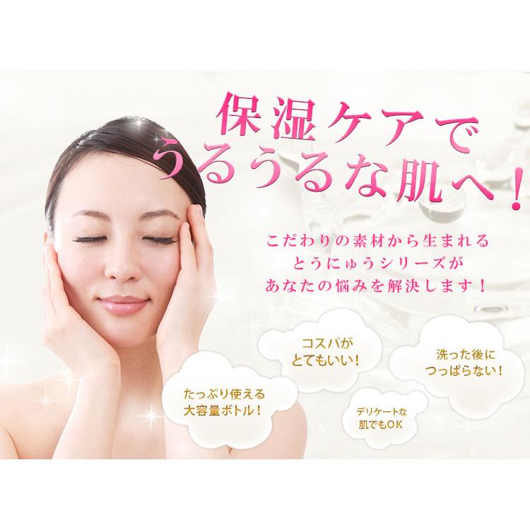 豆乳 スキンケア 3点セット / 美潤水 ( 化粧水 )300ml 乳液180ml