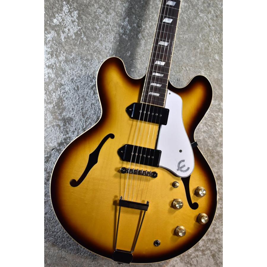 Epiphone CASINO Vintage Bursrt #224130267【ラッカー塗装、16F
