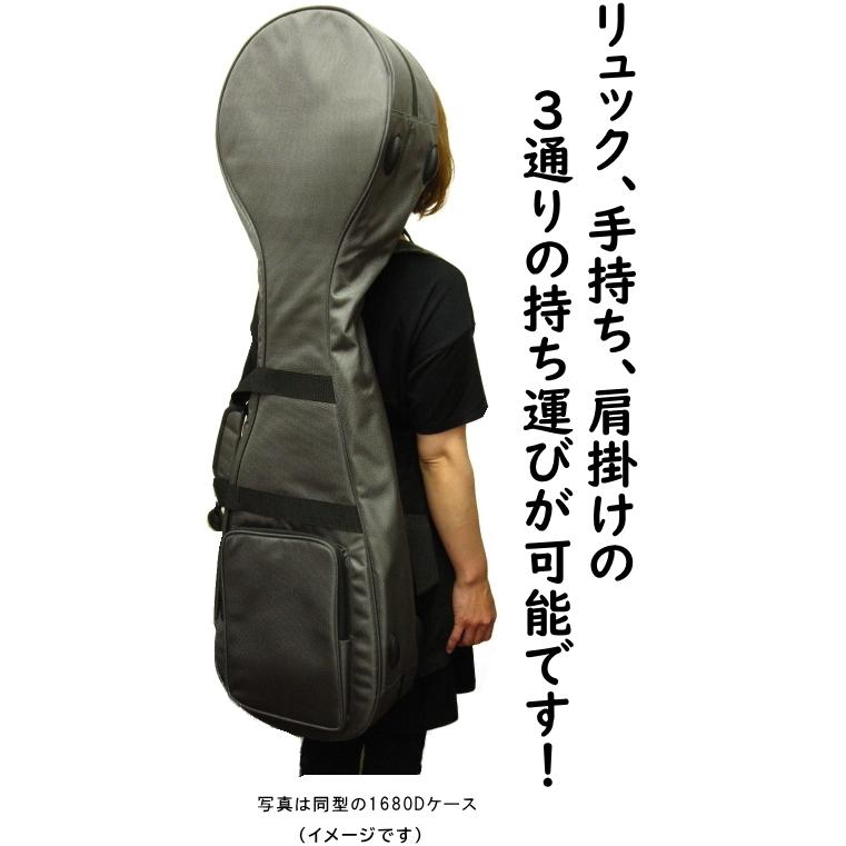 三味線ケース ソフトケース カバー 600DPS撥水・軽量 Sケース（細棹