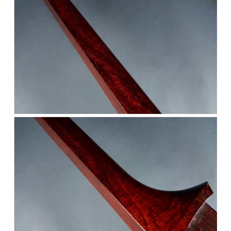 地唄三味線（紅木金細）本体のみ【上・師範モデル】（YSG-5607K） : 和