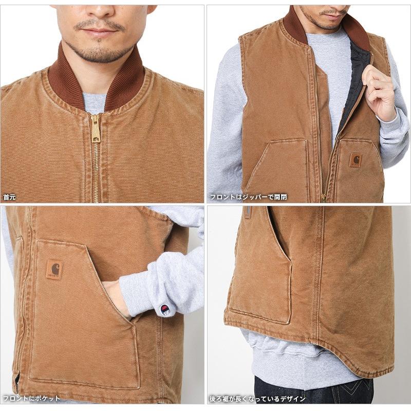Carhartt（カーハート） V02 サンドストーン キルトライニング ダック