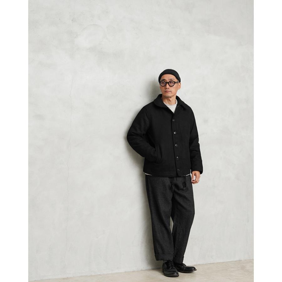 HOUSTON（ヒューストン） WAIPER別注 メルトン N-1デッキジャケット