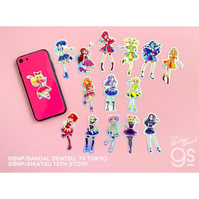アイカツ！ ホログラムステッカー 大空あかり アイドル アニメ 可愛い