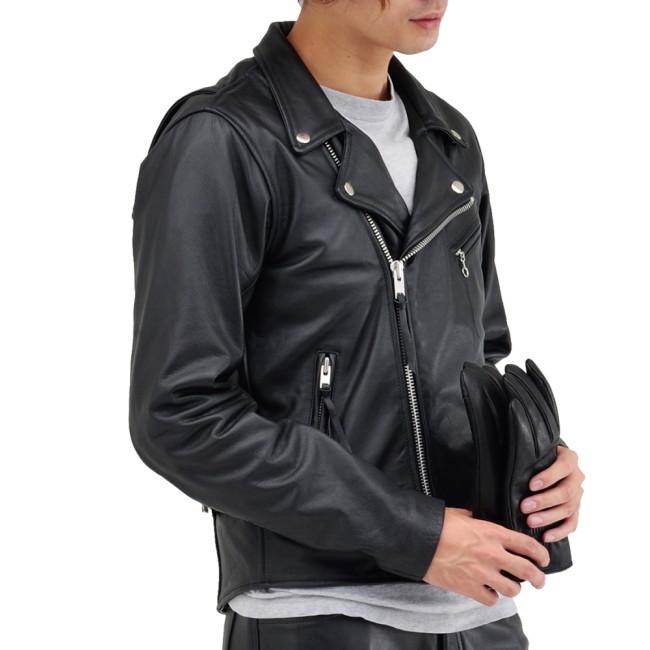 DAYTONA（デイトナ） ダブルライダースジャケット サイズ：M レザー