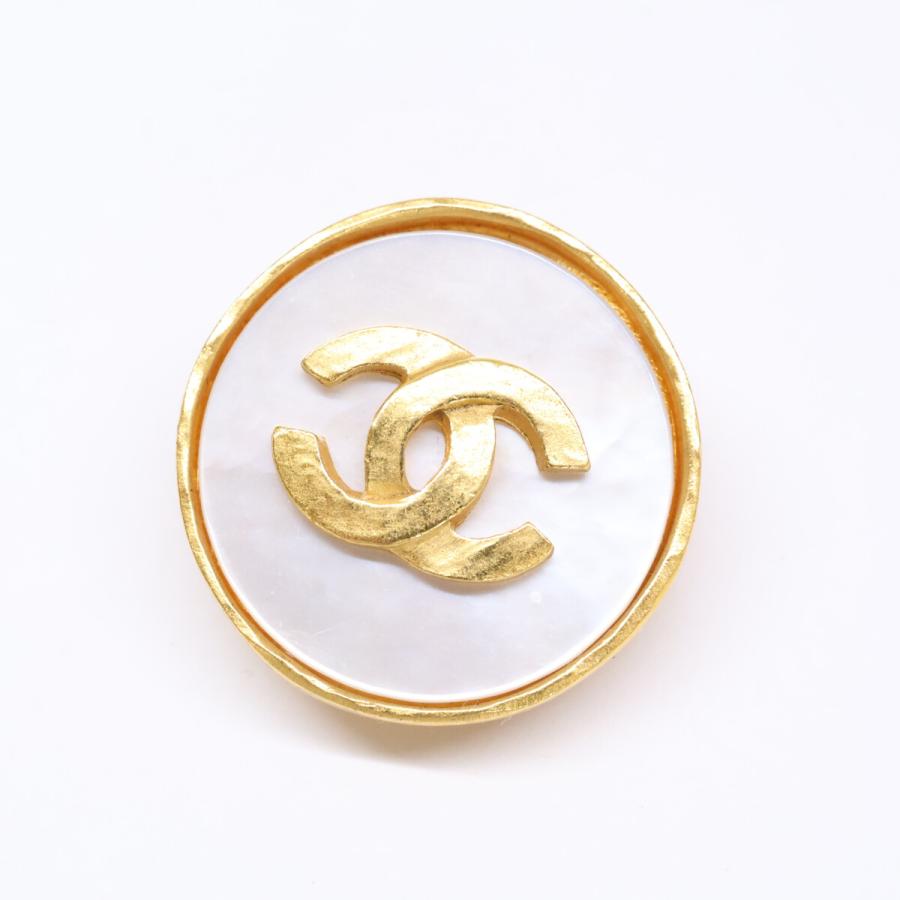 CHANEL（シャネル） 95A ココマーク シェル サークル イヤリング