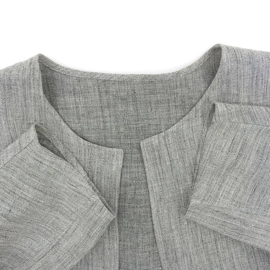 Jurgen Lehl ヨーガンレール リネン ジャケット スカート セットアップ