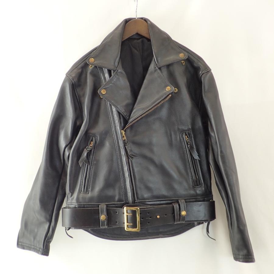 Langlitz Leathers ラングリッツレザー コロンビア ベルト付 ダブル