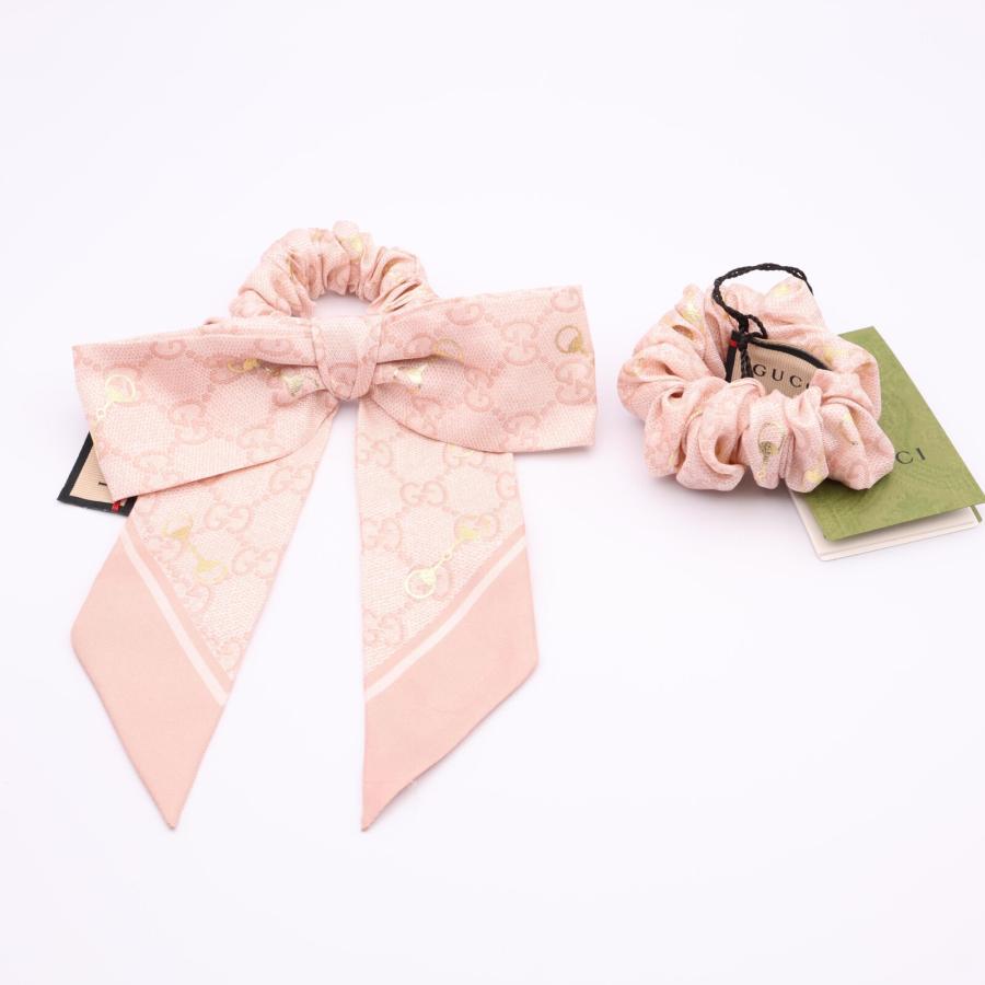 GUCCI（グッチ） 新品同様/ 770292 3G001 5878 GG シルク シュシュ