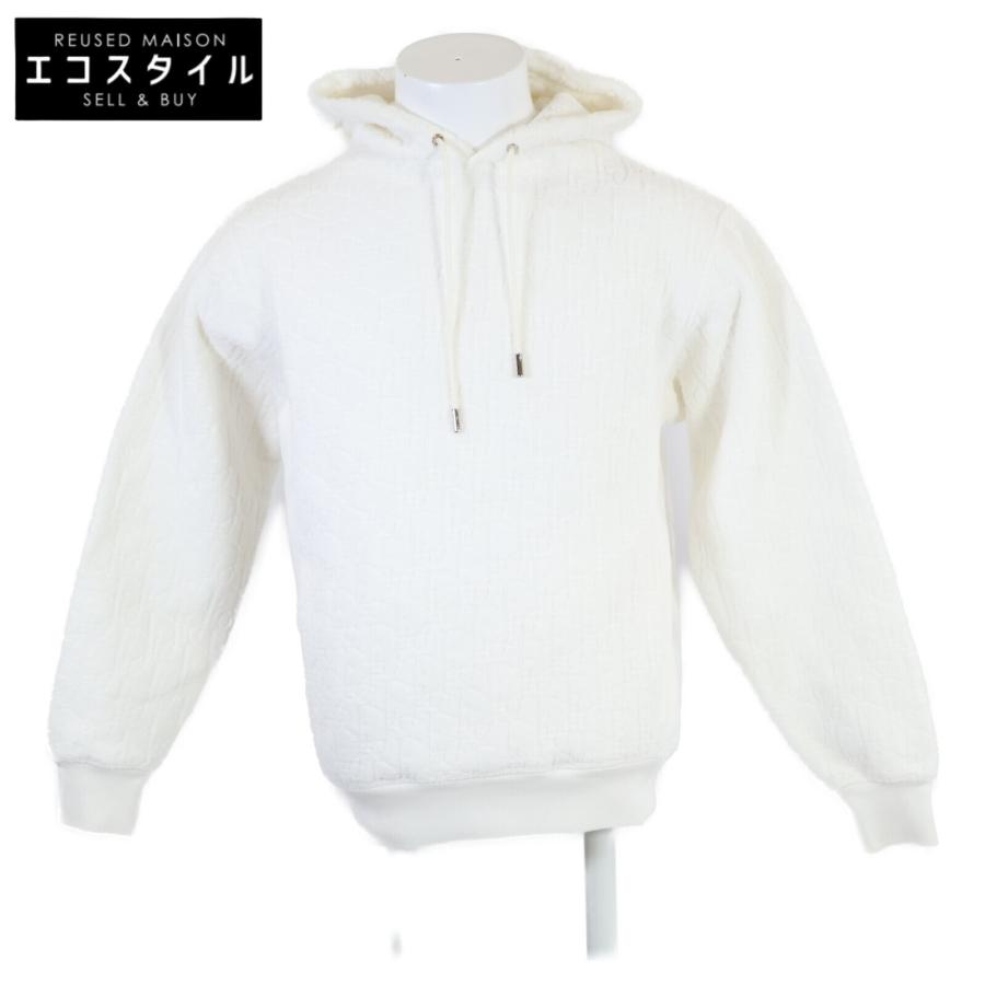 DIOR ディオール ホワイト 293J650A0531 コットン×シルク ジップアップ