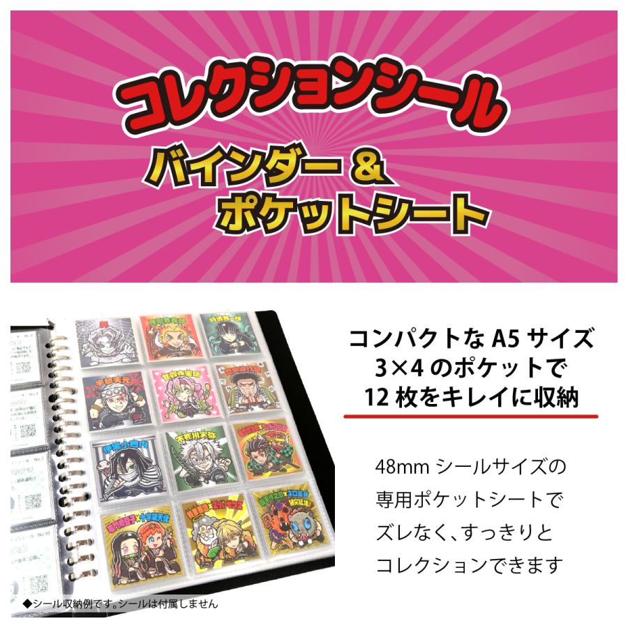 ビックリマンシール A5 ファイル (120枚収納) バインダー＆ポケット