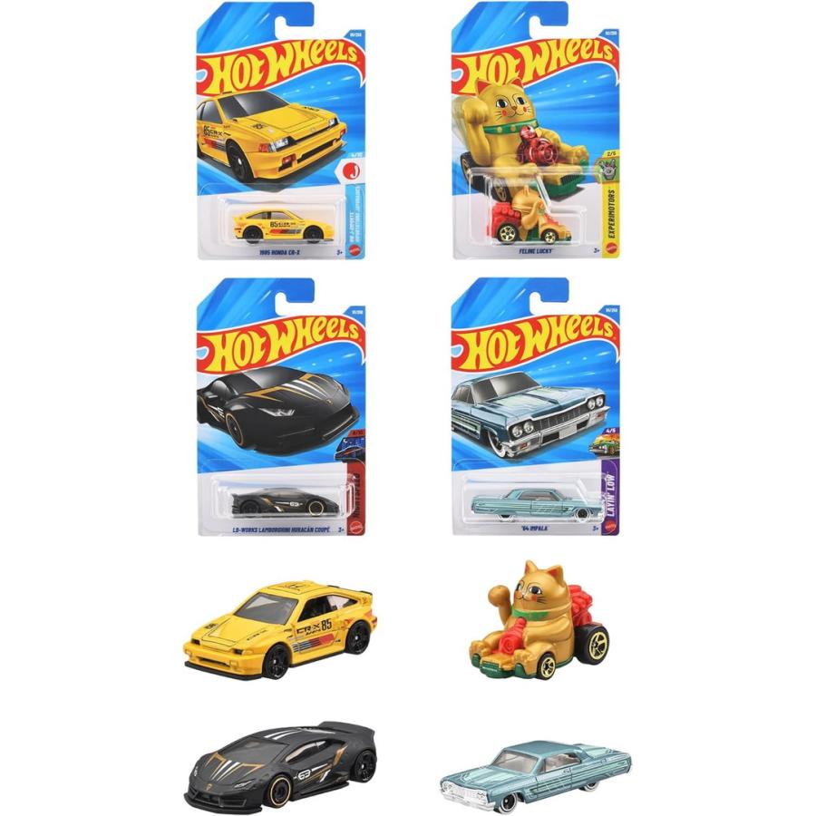4月4日発売予定】 ホットウィール(Hot Wheels) ベーシックカー D