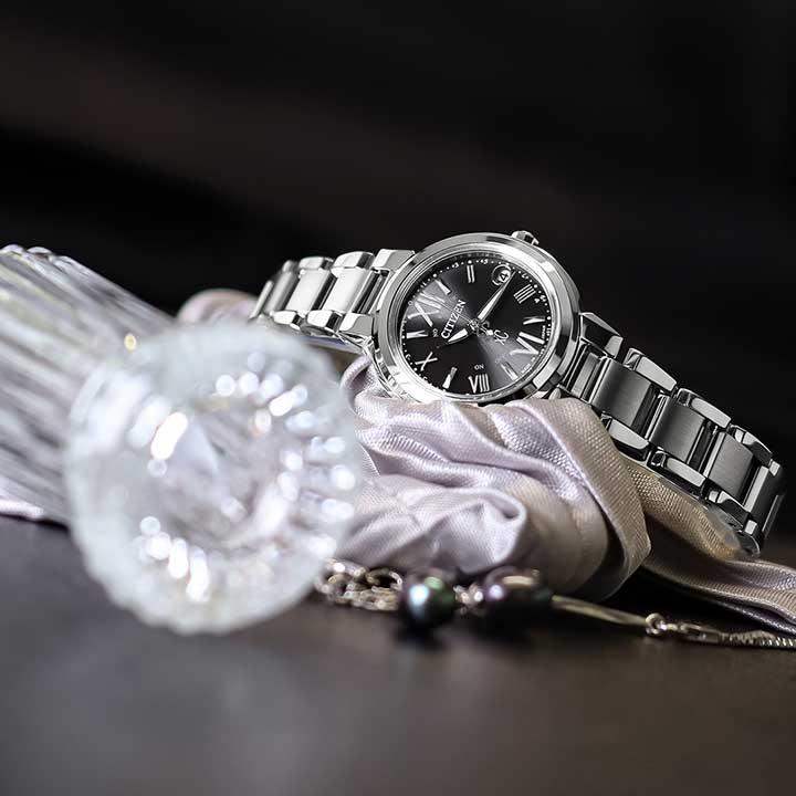 XC シチズン クロスシー レディース エコドライブ電波 ソーラー メタル