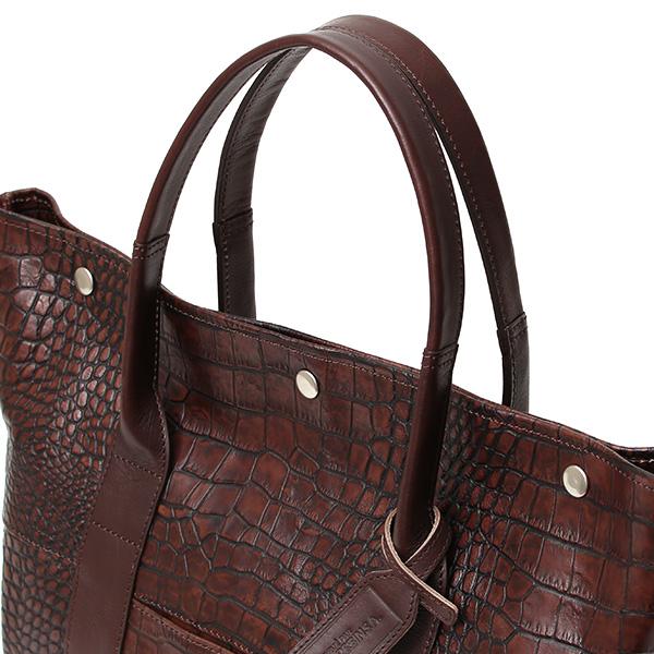 beau dessin（ボーデッサン） クロコ 型押し トートバッグ メンズ 本革