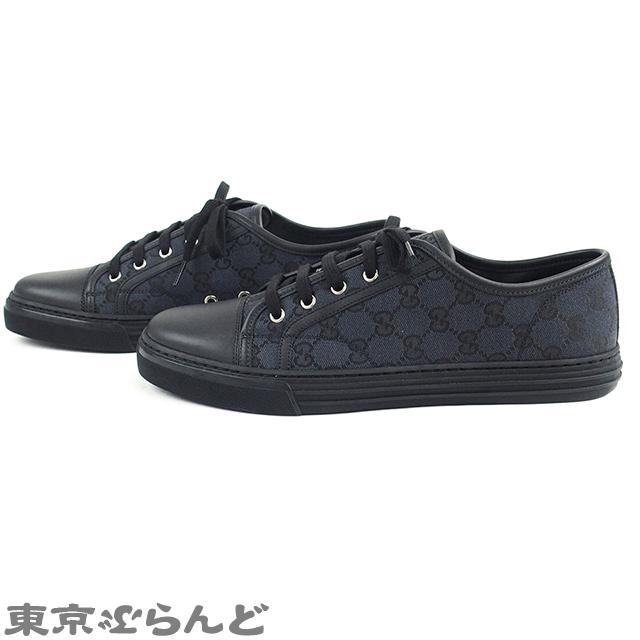 GUCCI（グッチ） GUCCI GGキャンバス スニーカー 426189 ブラック GG