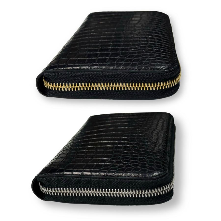 東京クロコダイル 財布 メンズ 長財布 クロコダイル 日本製 ラウンド