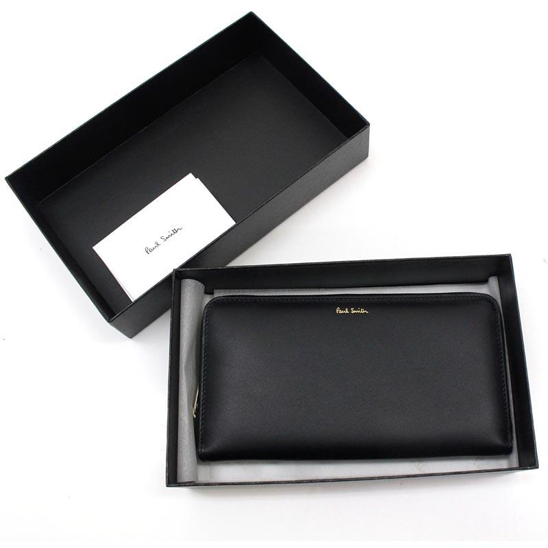 Paul Smith（ポール・スミス） 長財布 ラウンドファスナー 財布 レザー