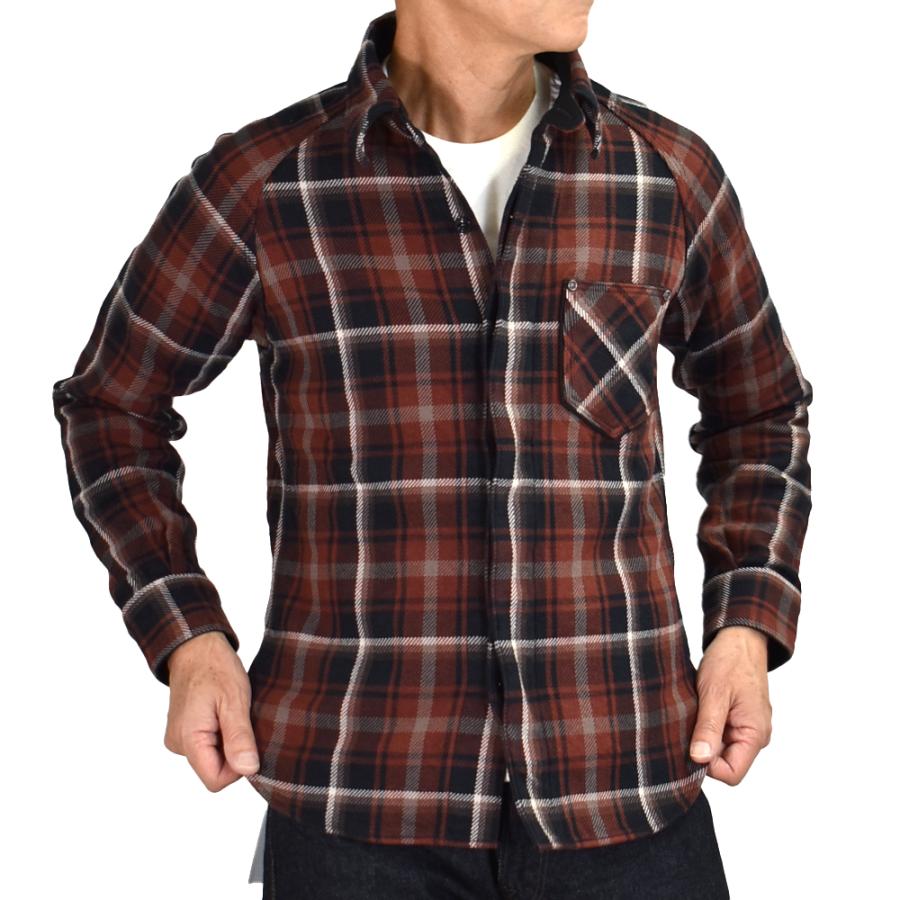 DELUXEWARE（デラックスウエア） ネルシャツ DELUXE STYLE SHIRT 長袖